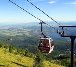 Take in the views of the valley on a gondola ride 